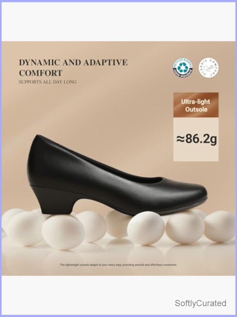 Chunky Closed Toe Low Block Heel Pumps Dress Work Wedding Casual Shoes - Picture 5 of 7